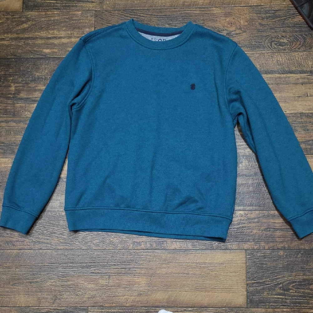 Izod Men's Blue Crewneck Sweater - Picture 1 of 4